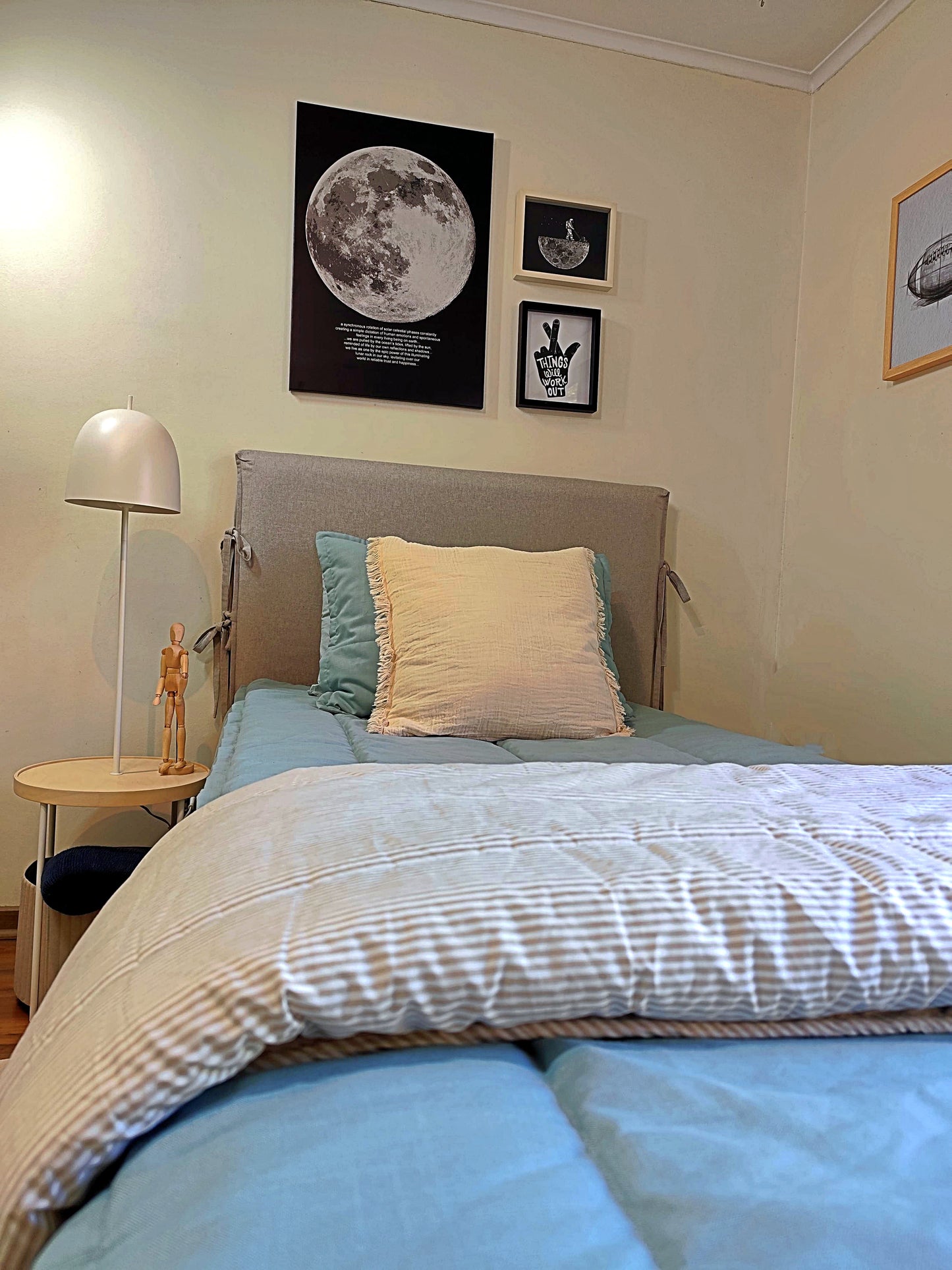 Plumón/Manta Minky Lineas Cafe