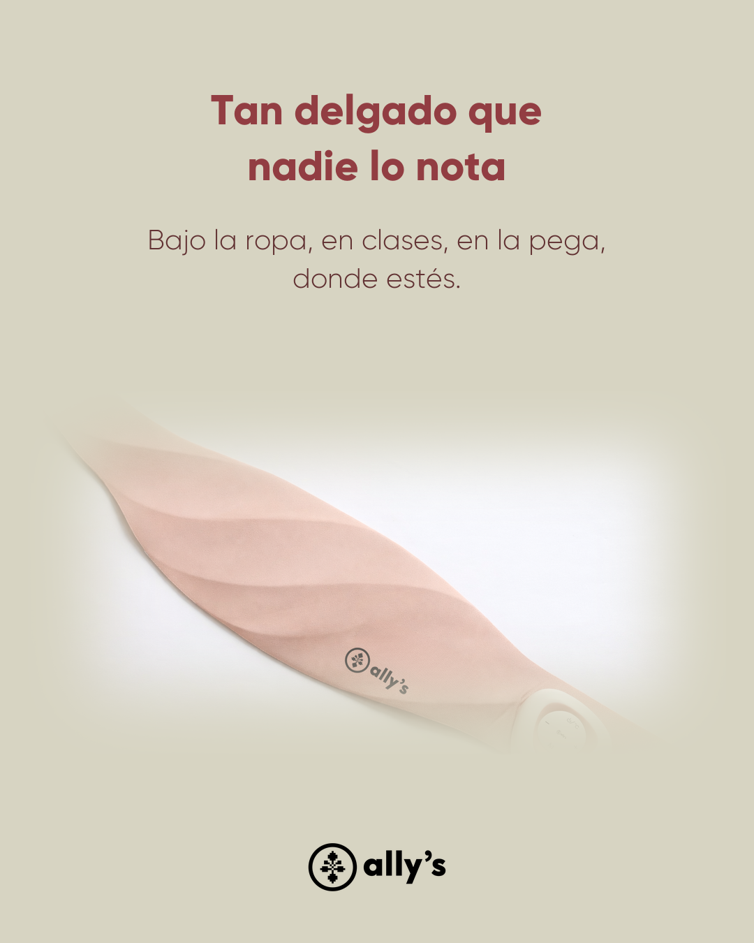 Tan delgado que nadie lo nota