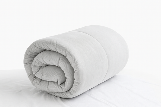 Plumón/Manta  Minky Lineas Grises