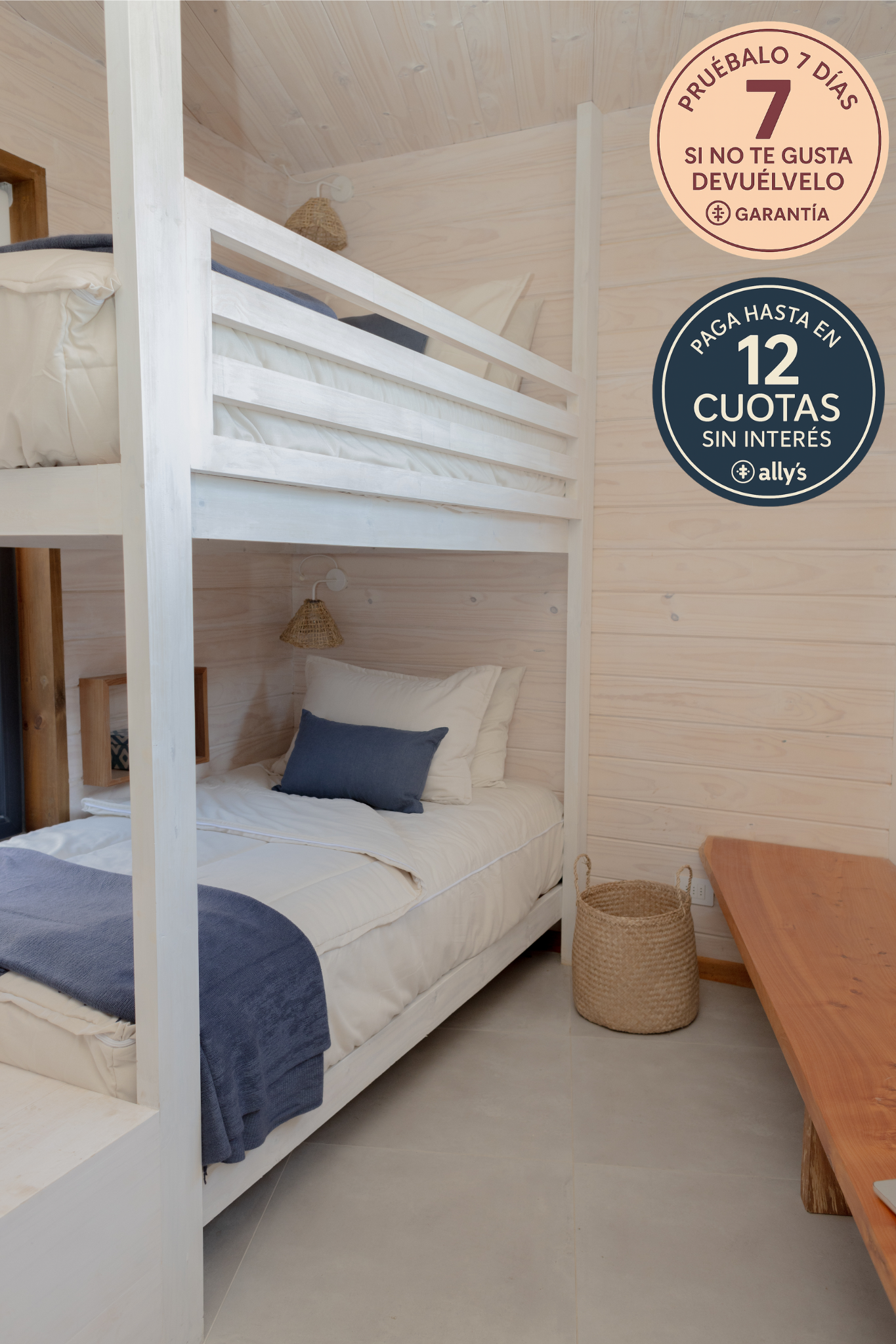 Set ropa de cama todo en uno Beige