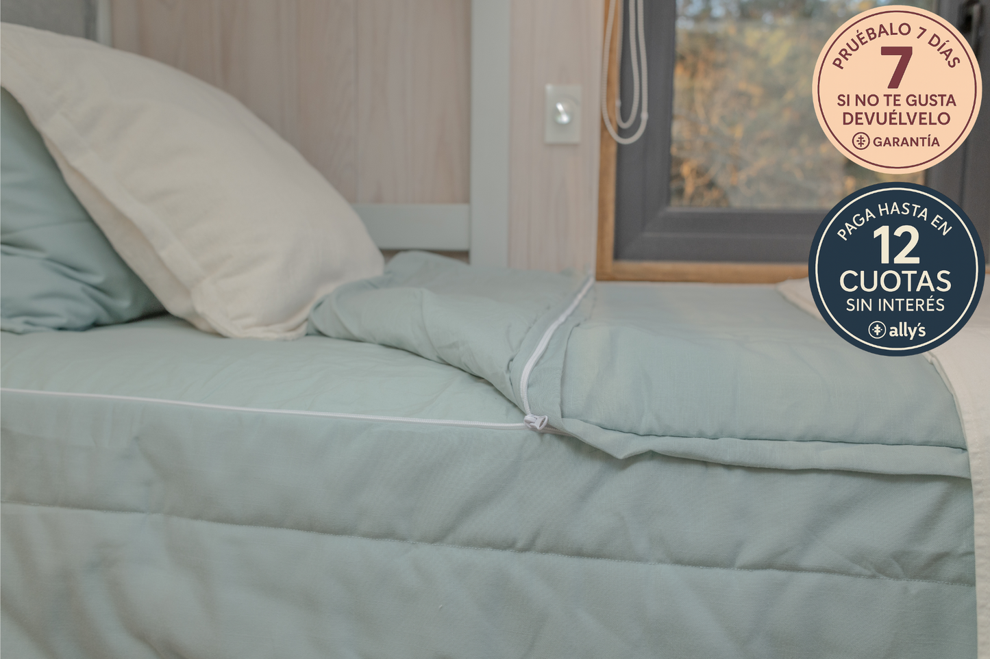 Set ropa de cama todo en uno Aqua