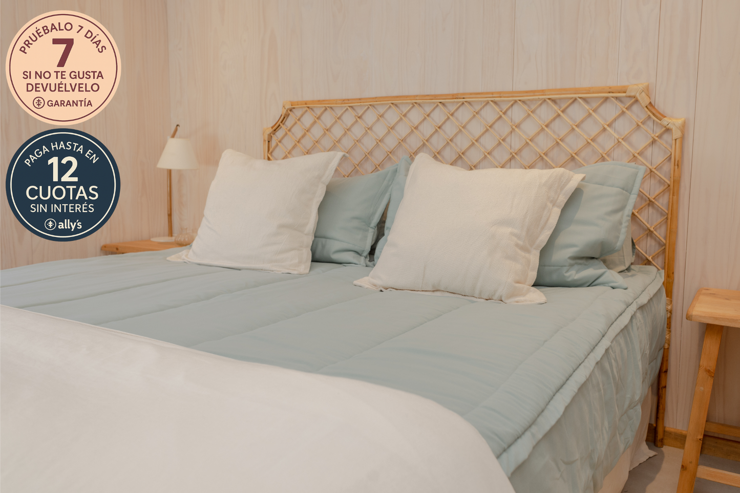 Set ropa de cama todo en uno Aqua