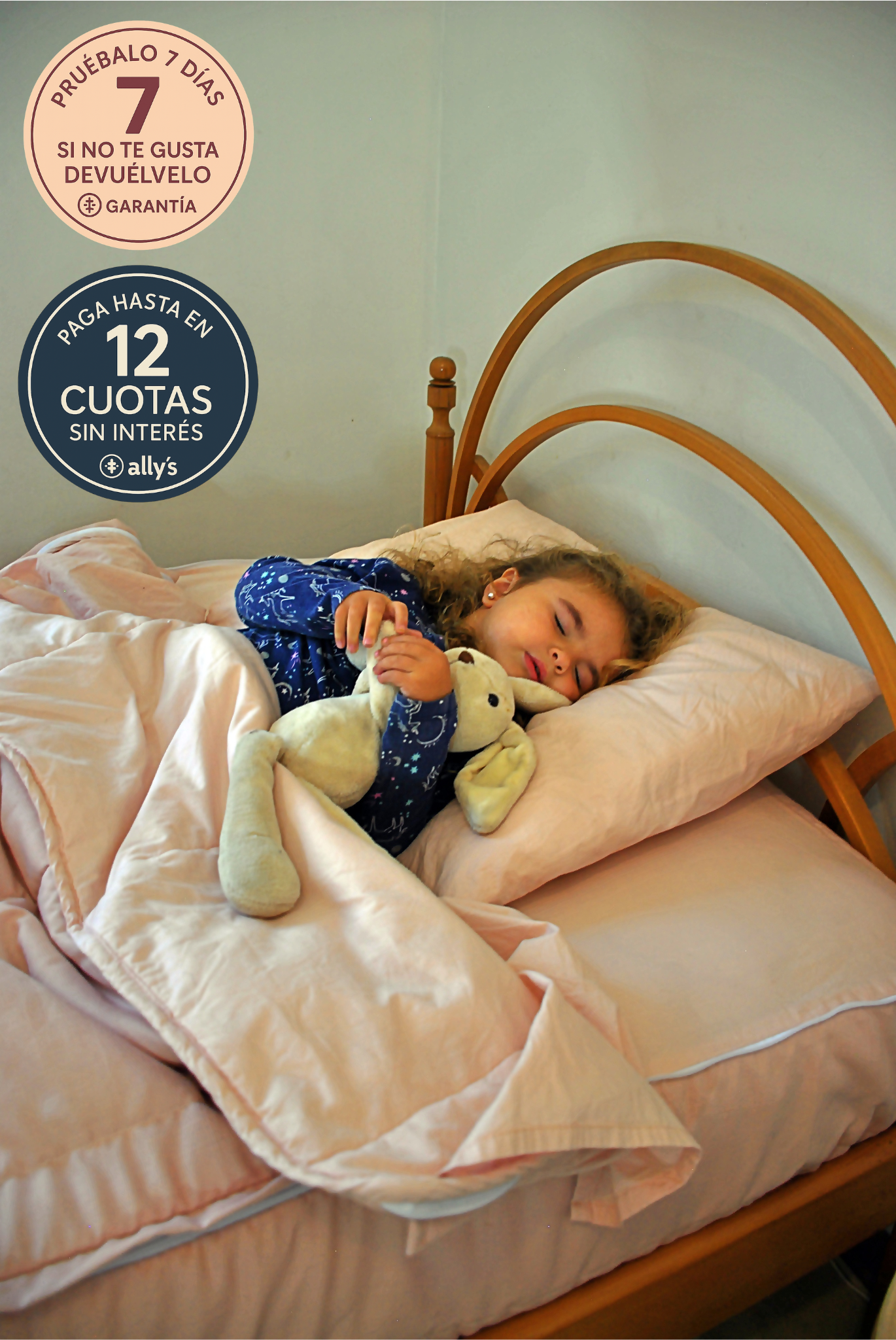 Set ropa de cama todo en uno Rosa