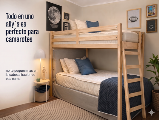 Set Ropa de Cama Todo en Uno Beige Ally's Chile