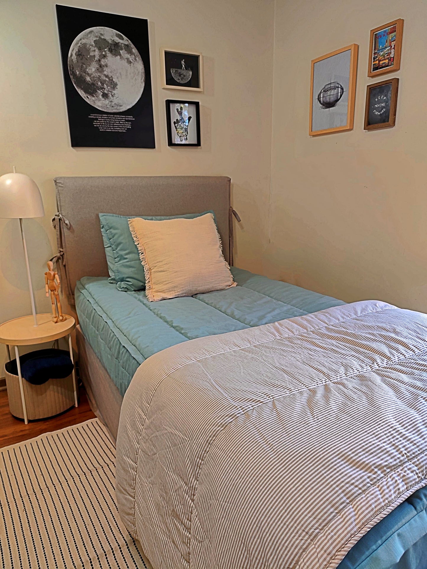 Plumón/Manta  Minky Lineas Cafe