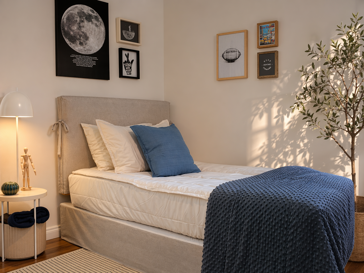 Set ropa de cama todo en uno Beige