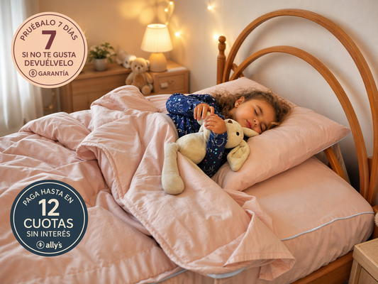 Set Ropa de Cama Todo en Uno Rosa Ally's Chile