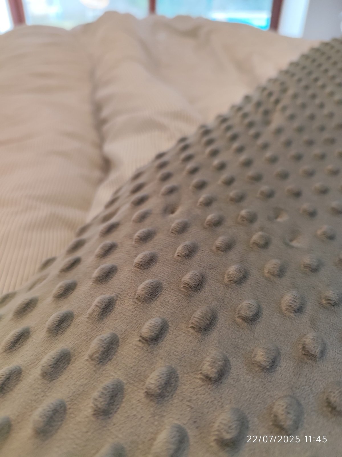 Plumón/Manta  Minky Lineas Grises